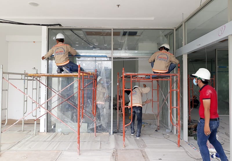 Nhật ký công trình thi công bệnh viện quốc tế mỹ quận 2-4