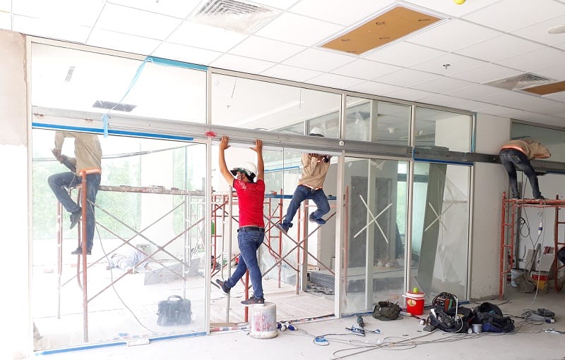 Nhật ký công trình thi công bệnh viện quốc tế mỹ quận 2-5
