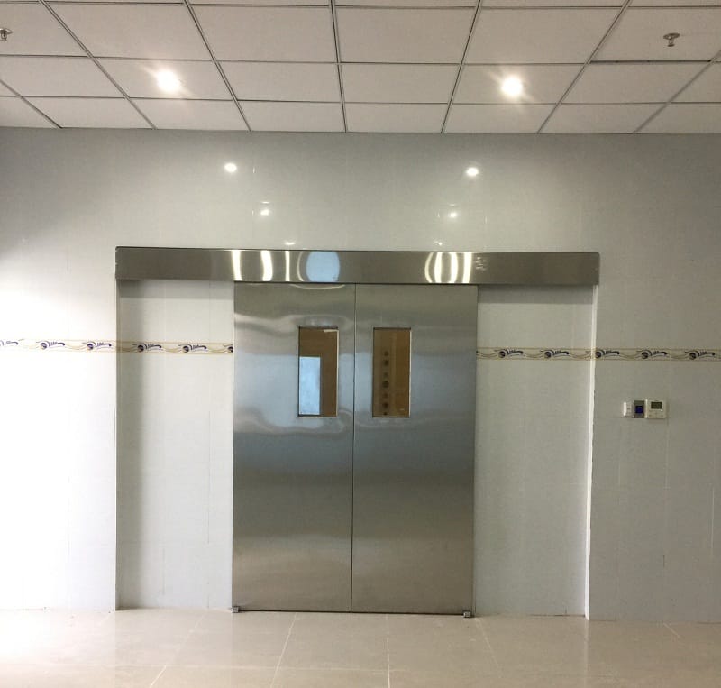 Hình ảnh hoàn thiện cửa tự động BỆNH VIỆN XUYÊN Á - VĨNH LONG-4