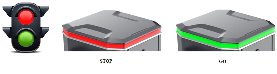 Đèn báo tín hiệu thanh chắn Barrier Maxima Ultra 36