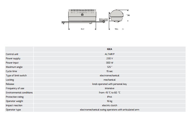 Cổng tự động BFT IGEA