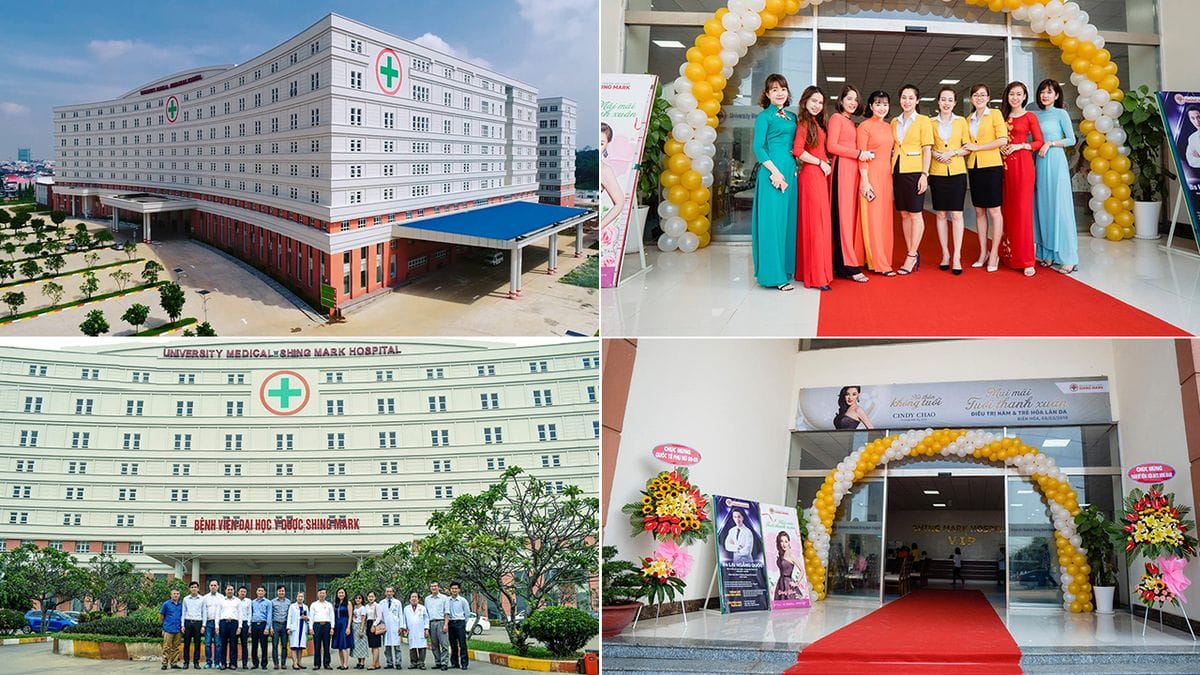 CỬA BỆNH VIỆN ĐẠI HỌC Y DƯỢC SHING MARK