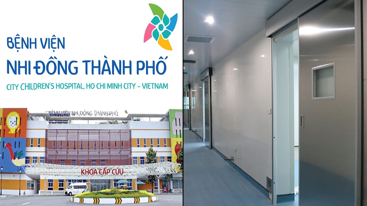 CỬA BỆNH VIỆN NHI ĐỒNG