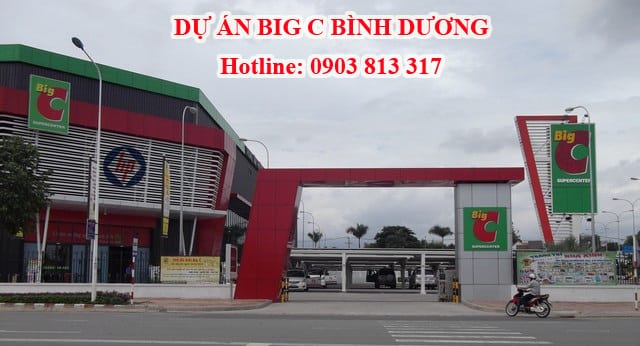Dự án tại Siêu Thị Big C Bình Dương