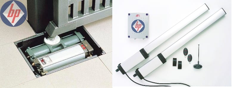 Cổng mở âm sàn tay đòn BFT