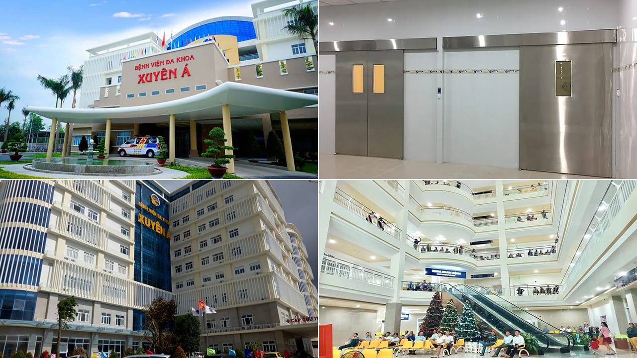 CỬA BỆNH VIỆN XUYÊN Á VĨNH LONG
