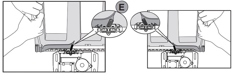 Gắn công tắc giới hạn motor cổng ARES