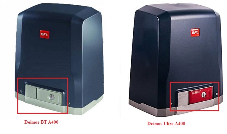 Phân biệt motor cổng trượt Deimos BT A400 -Ultra A400