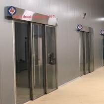 Cửa trượt xếp lớp tự động Sinil - Hàn Quốc